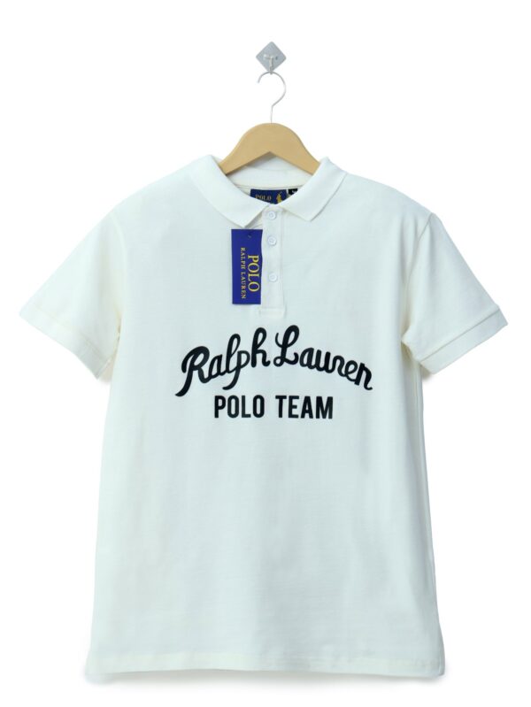 Polo white shirt - S