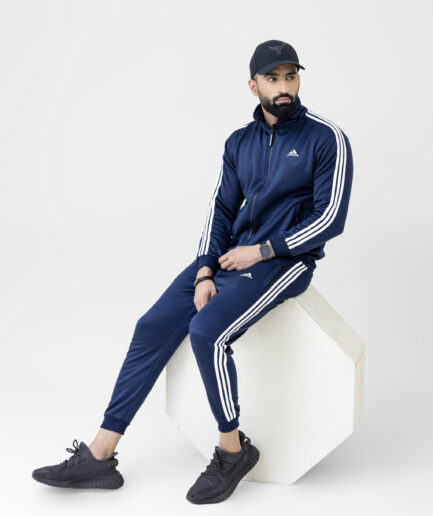 Blue Addidas Track Suit