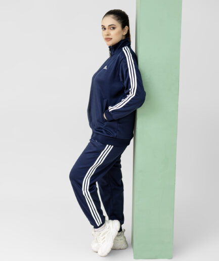 Blue Addidas Track Suit